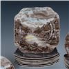 Image 4 : 50pc Vintage Johnson Brothers, Olde English Countryside