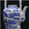 Image 2 : Seymour Mann Porcelain Blue and White Covered Tea Pot