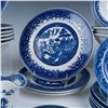 Image 5 : 26pc Blue Willow China Table Ware Grouping