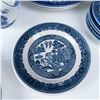 Image 7 : 26pc Blue Willow China Table Ware Grouping