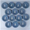 Image 2 : 28pc Wedgwood Jasperware Collectors Plates and Cup