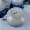 Image 14 : 71pc Flow Blue China Table Ware Grouping
