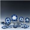 Image 1 : 71pc Flow Blue China Table Ware Grouping