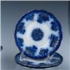 Image 4 : 71pc Flow Blue China Table Ware Grouping