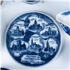 Image 5 : 71pc Flow Blue China Table Ware Grouping