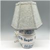 Image 1 : Blue Crockery Sugar Table Lamp