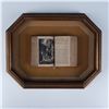 Image 1 : Shadow Box with Encased Book, Letter of Matrimony