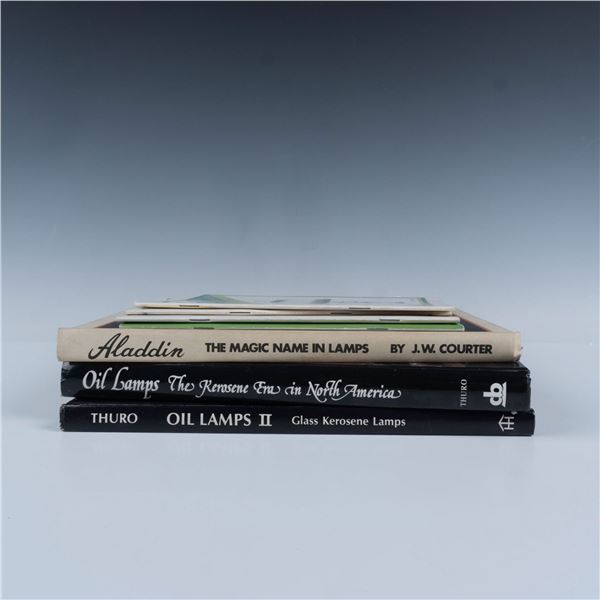 7pc Aladdin and Oil Lamp Collector's Books