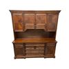 Image 2 : 4 pc solid maple office furniture - Book case / standing units (33.5x17x79") / Desk Unit (72x24x79")