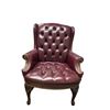 Image 3 : 3 pc - x2 leather high back office chairs (40"H)
