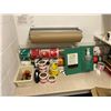 Image 2 : Room lot - Contents of room including hazardous sticker rolls, packing peanuts, misc. size cardboard