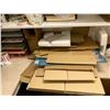 Image 3 : Room lot - Contents of room including hazardous sticker rolls, packing peanuts, misc. size cardboard