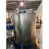Image 1 : Industrial 304 Stainless Steel Bioreactor w/ custom impellers & overhead 200rpm motor - (70x124" App