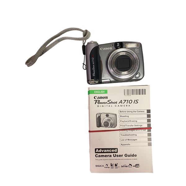 Canon PowerShot A710S Digital Camera