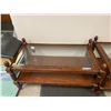 Image 3 : 2 pc - Solid Maple tables (48x26x25" / 22x28x27")