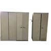 Image 1 : 3 pc - Metal 2 door cabinets (30x18x74" approx.)
