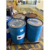 Image 1 : Pallet - 55G drum Benzyl Alcohol by Univar / 55G drum Triton X-100 Surfactant / x2 55G drums Food Gr