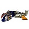 Image 1 : Group - Round bottom flasks (2000ml & 5000ml), BŸchner funnel, heating /stirring mantle, the