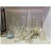 Image 3 : 2 shelves - Misc. lab glass - graduated cylinders & x2 bottles of Citronella