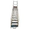 Image 1 : Steel rolling 12' ladder