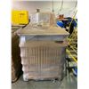 Image 1 : IBC tank of west strength agent cellozyme SH 3000 pH enhancer and jugs of bio surf 971 PL