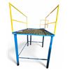 Image 1 : Steel platform - (67x62x106") - Bidder responsible for removal