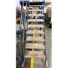 Image 3 : Steel rolling platform w/ stairs - (165x42x109")