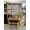 Image 2 : Solid Pine wood storage cabinet - 46x21x76"