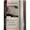 Image 1 : 4 pc - Alamade Home "Claridges" 100% Cotton white queen pillow sham - 28x21"