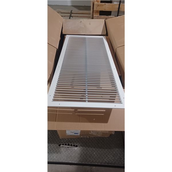 6 EACH  NEW PRICE INDUSTRIES VENT COVERS 16"X40"