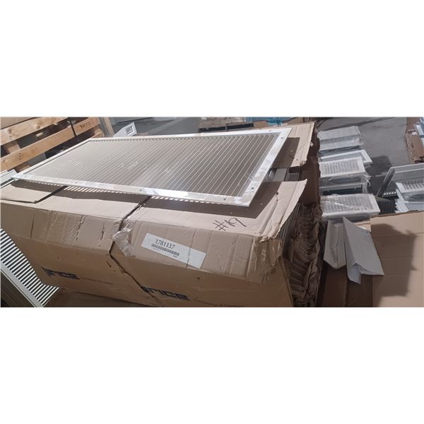 10 EACH  NEW PRICE INDUSTRIES VENT COVERS 15"X40"