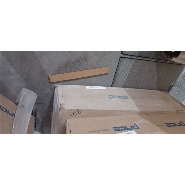 6 EACH  NEW PRICE INDUSTRIES VENT COVERS 16"X40"