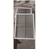 Image 1 : 4 EACH  LOUVERT VENT COVERS 3- 24"X24" AND 1- 24"X32"