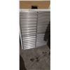 Image 2 : 4 EACH  LOUVERT VENT COVERS 3- 24"X24" AND 1- 24"X32"