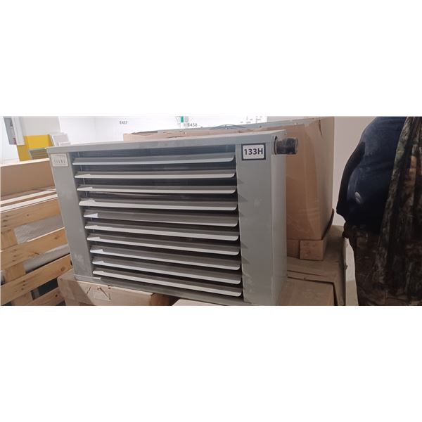 NEW UNIT HEATER C/W LOUVERES, FAN AND THERMOSTATE 37"X 24"X10"