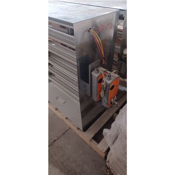 ONE LOUVER VENT 71"X 38.5"X 16 INCHES