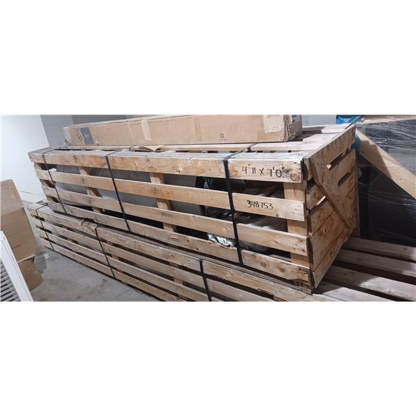 NEW WAYNE DALTON FIRE RATED ROLL UP DOOR C/W  HARDWARE 4'11"WX 7'H  MFG 12/23 INVOICE  COST $13000