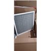 Image 1 : 4 EACH PRICE INDUSTRIES 24'X24" LOUVERED VENT COVERS