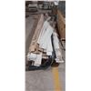Image 1 : LARGE QTY OF JOHNSONITE RUBBER BASE BOARDS MOSTLY MIST COLOR 4 1/2"X 98"  SOME 6" AND OTHER COLORS