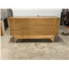 Image 11 : Mid Century Satin Walnut Diamond Front Lowboy 6 Drawer Dresser - Approx: 59.5x19" & 32"T