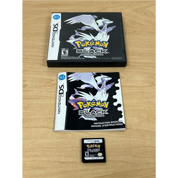 Pokémon Black Version - Nintendo DS - not tested - see all photos