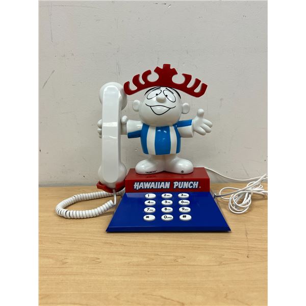 Vintage "Punchy" Hawaiian Punch Advertising Telephone Approx: 10.75"T 9.5"W not tested