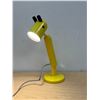 Image 2 : Ikea Yellow Giraffe Adjustable Table Lamp 15" works - see all photos