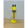 Image 4 : Ikea Yellow Giraffe Adjustable Table Lamp 15" works - see all photos