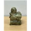 Image 5 : Signed Thorn (Canada) Soapstone Sculpture - Approx: 4"T