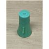 Image 5 : Vintage Fire King Jadite Deco Vase - Approx: 5.25" nice piece.