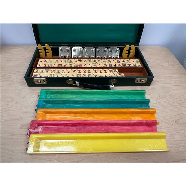 Vintage Mahjong Set - 150 tiles (Possibly Bakelite, but not sure) - see all photos