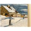 Image 5 : Neil Hoogstraten Winter Scene - Frame: 27.25x22.25"