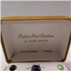 Image 5 : Vintage BARBARA REED CREATIONS interchangeable ring with twelve stones.  Approx size 6