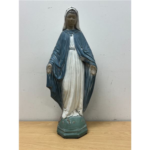 Henri Studio (USA) Cast Stone Religious Figure Garden Statue - Approx: 25"T - see all photos